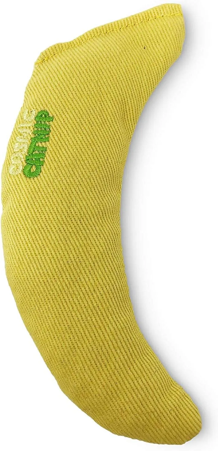 100% Catnip Filled Banana Toy (One Size) (Yellow)