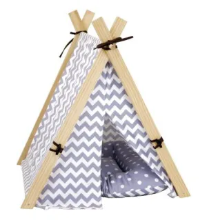 Bud-Z Glamping Tent Grey Dog