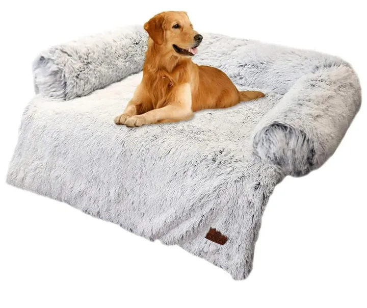 Calming Furniture Protector - [Grey] " Medium" Dog Bed