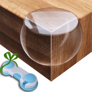 Corner Protector Baby 20 Pack  Gift - Table Corner Protectors for Kids Proofing - Baby Proof Corner Guards - Furniture Corner Protectors Child Safety with Pre-Applied Adhesive - Coffee Table Bumpers