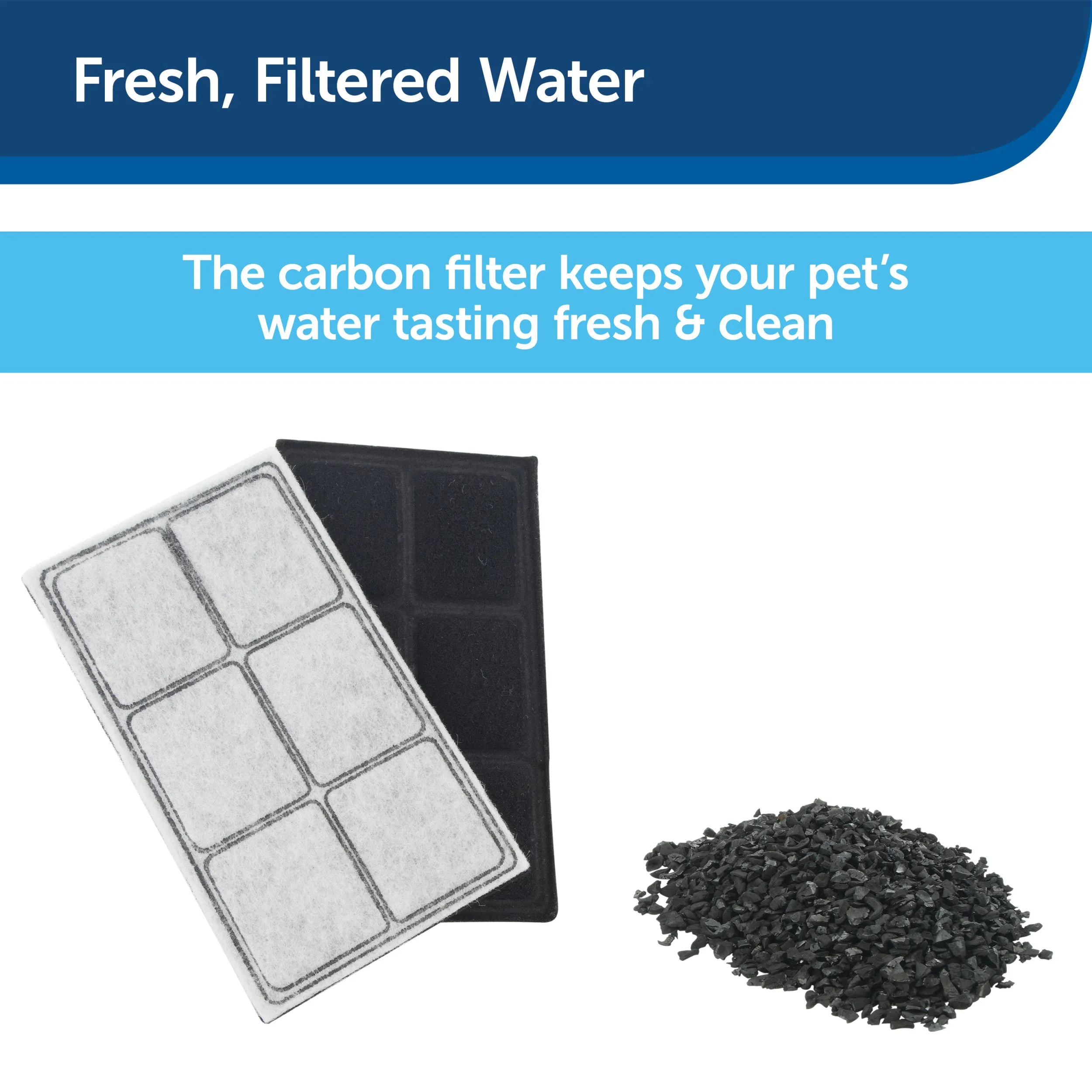 Drinkwell® Premium Replacement Carbon Filters (3-Pack)