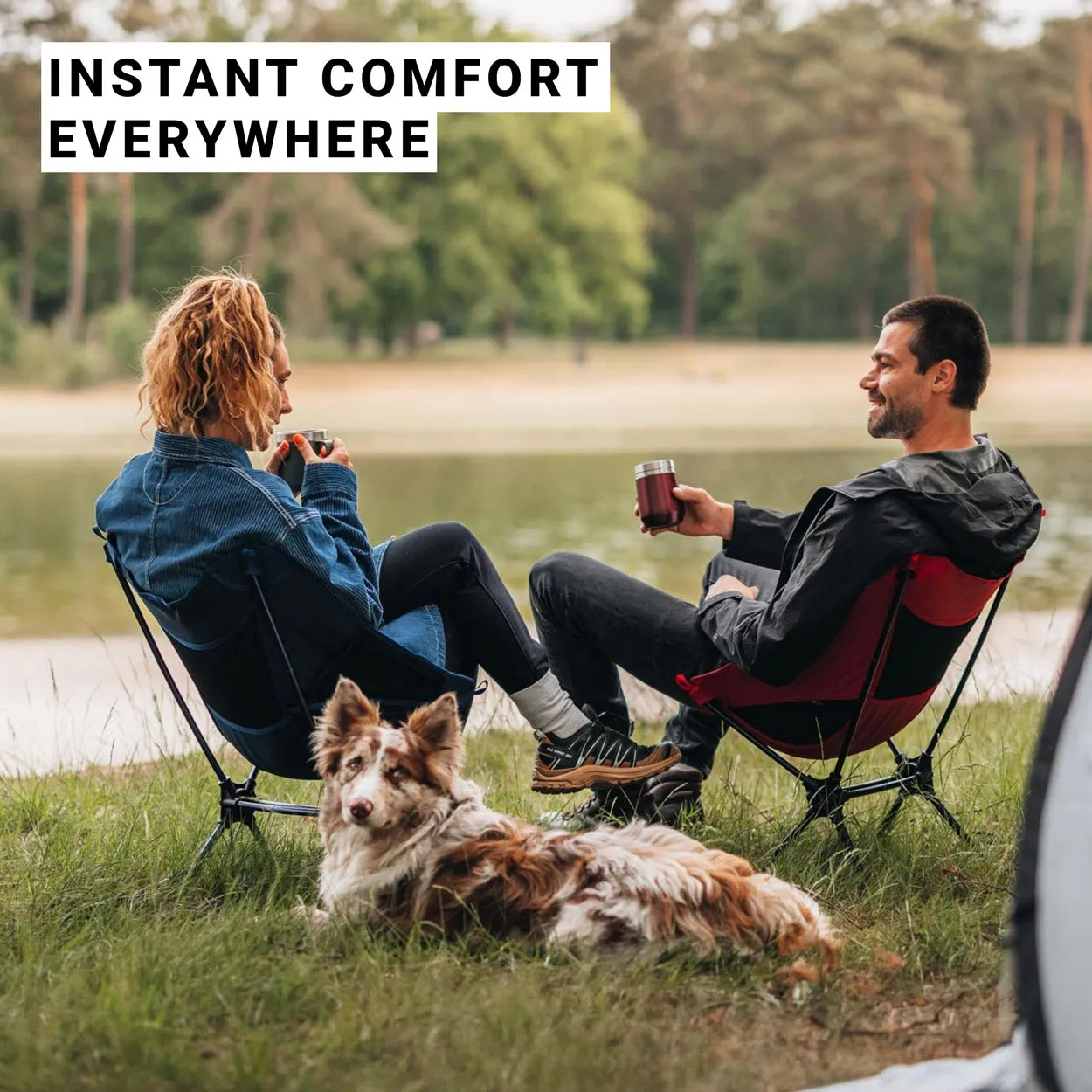 Foldable Outdoor Chair 2.0 | Red