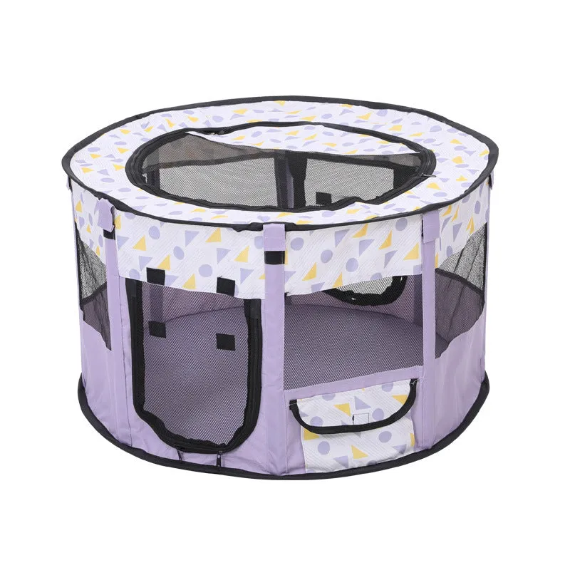 Foldable Pet Tents - Pop-Up Indoor/Outdoor Playpen for Cats & Dogs | 3 Size
