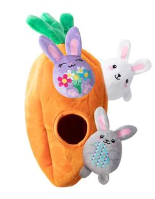 Fringe Got Buns, Hun Hide and Seek Plush Dog Toy