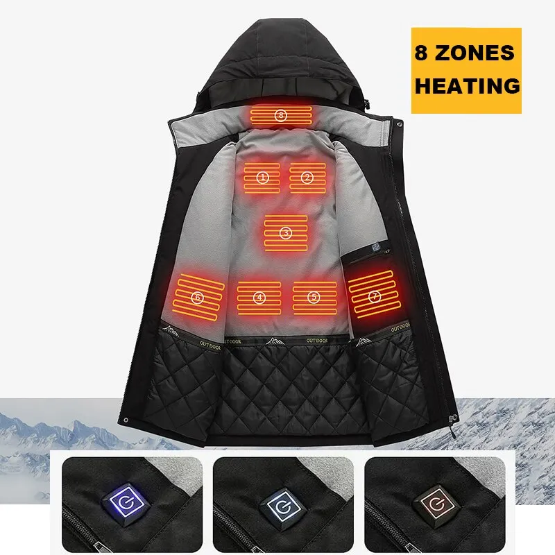 Heated Rain Jacket (Unisex)