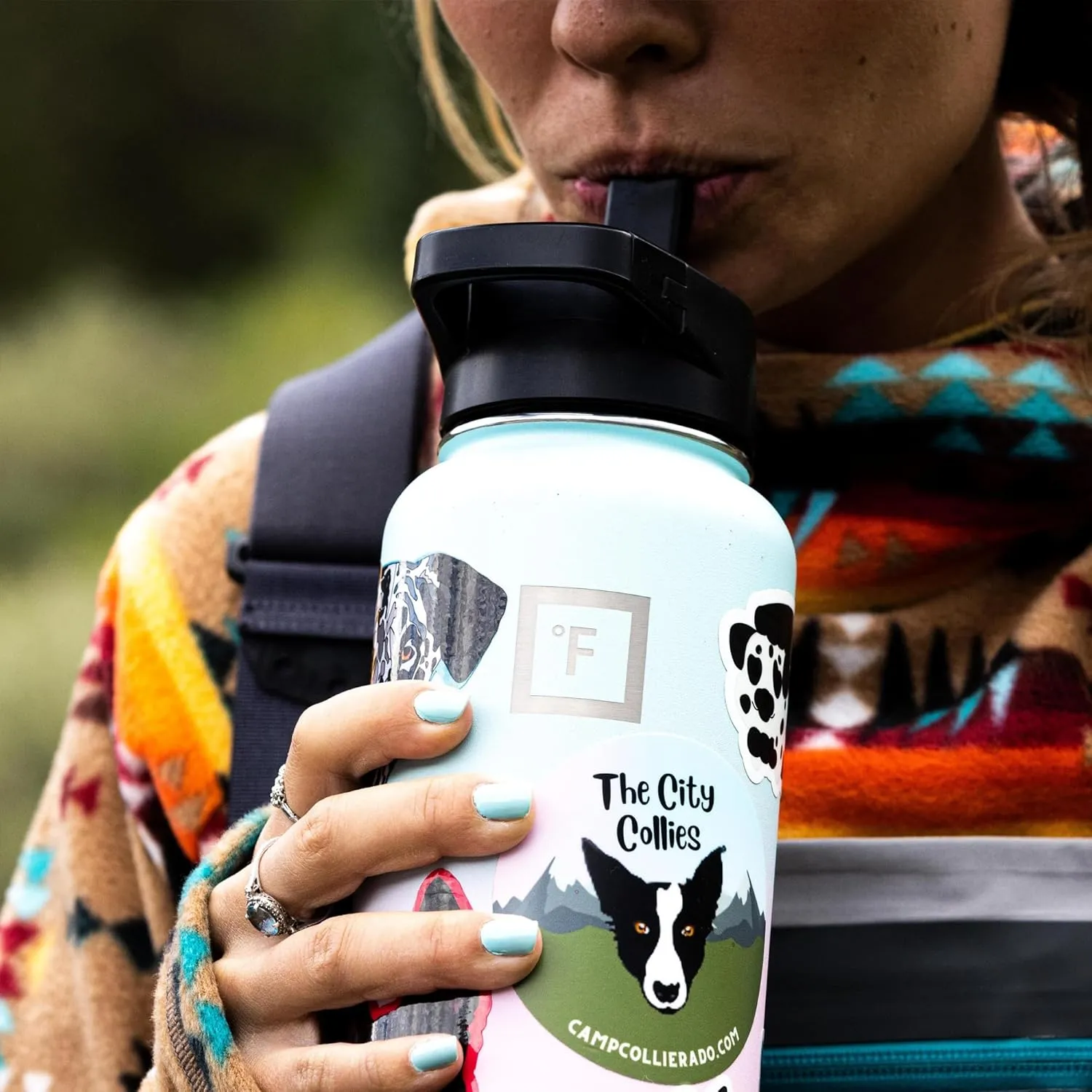 IRON FLASK Camping & Hiking Hydration Flask with 3 Lids - Stainless Steel, Double Walled & Vacuum Insulated Water Bottle - Leak Proof & BPA Free (Bubble Gum, Straw - 40 oz)