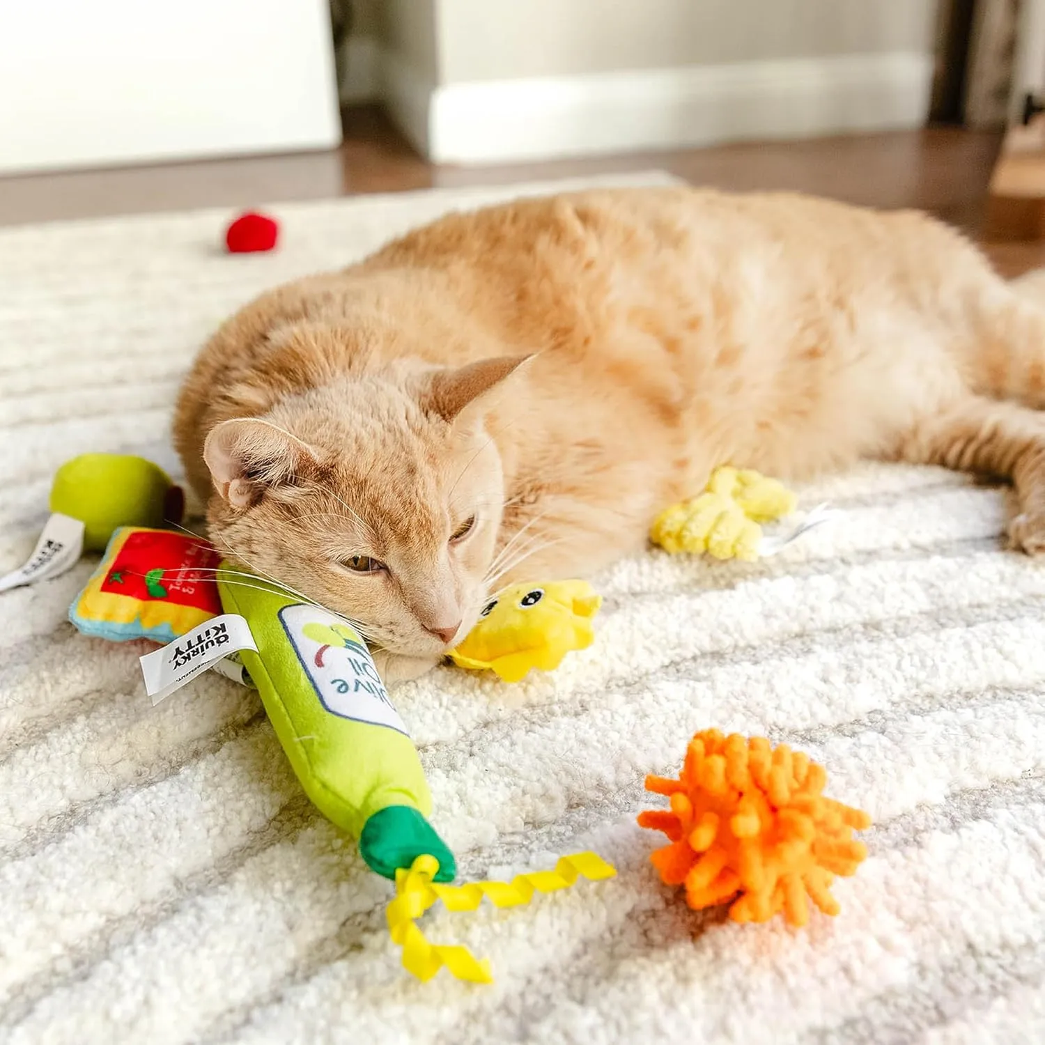 Italy Bulk Cat Toys, Catnip and Interactive Toys- 14pcs