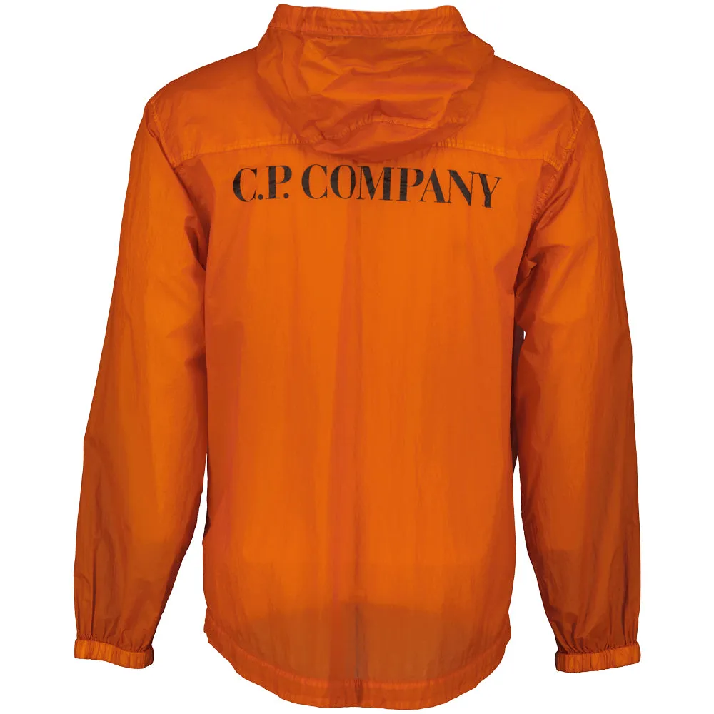 Light Microweave Laminated Windbreaker