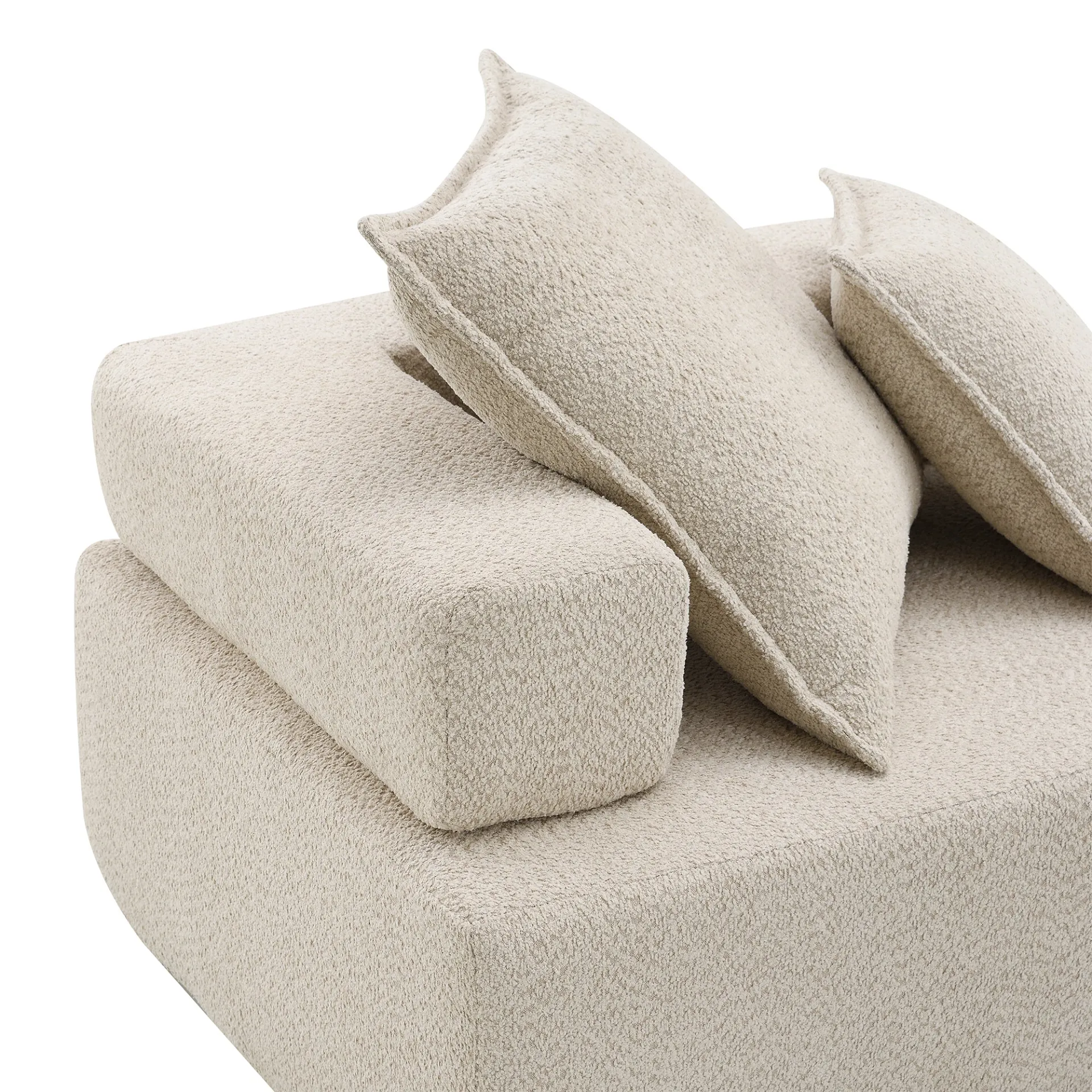 Lueur Oversized Modular 2 Pc Sectional Sofa