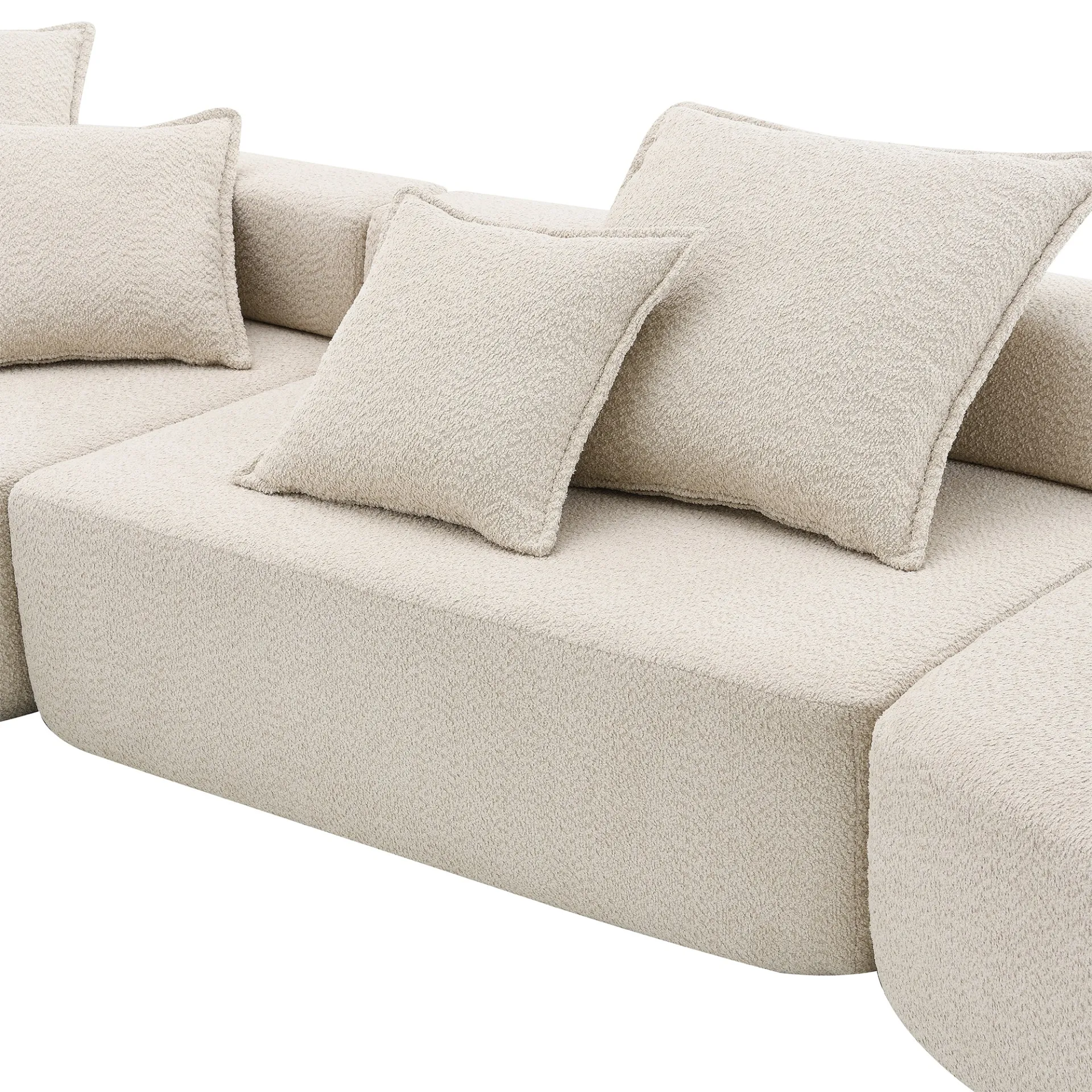 Lueur Oversized Modular 2 Pc Sectional Sofa