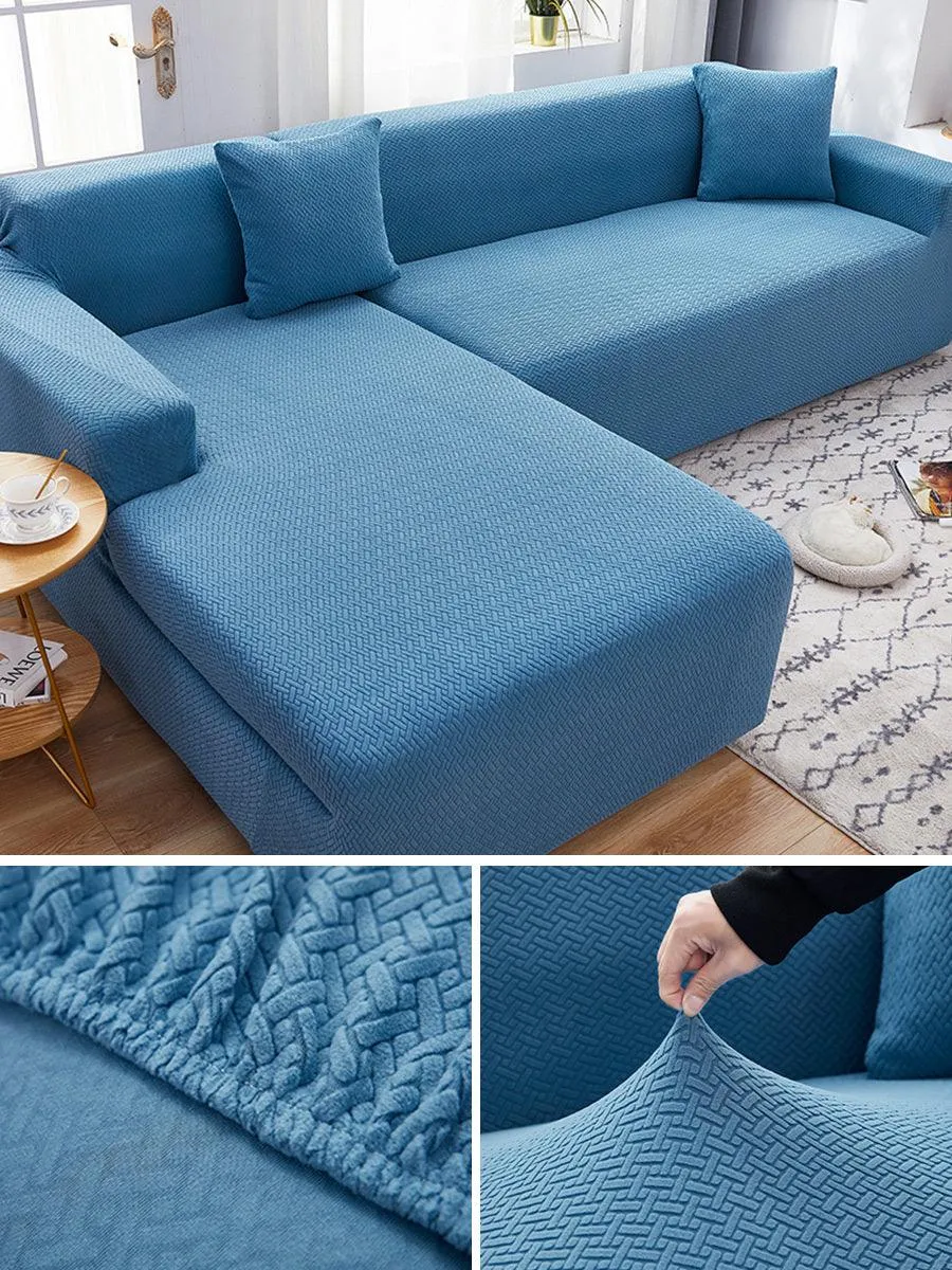 Maze-Design Full Sofa Cover
