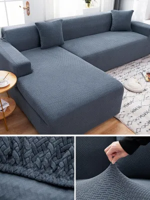 Maze-Design Full Sofa Cover