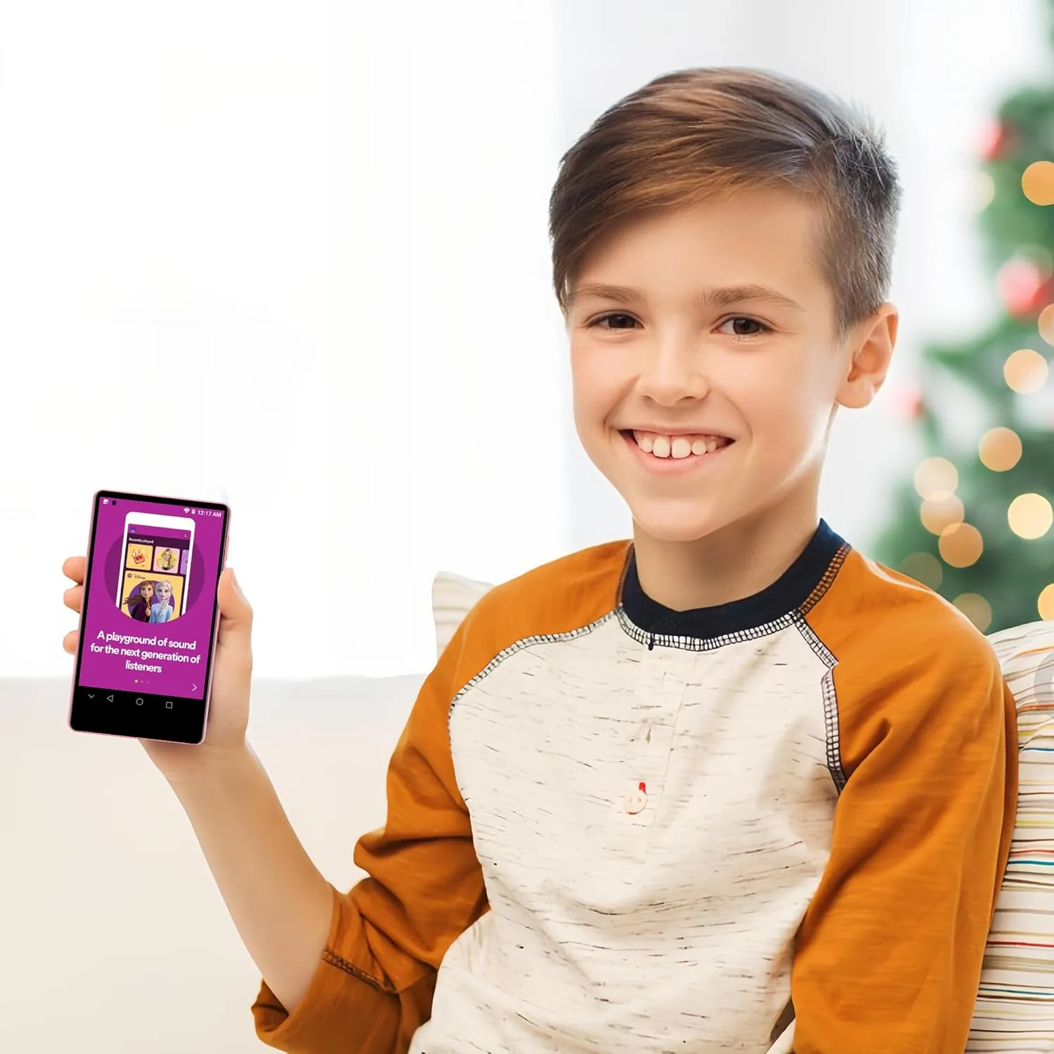 MP3 Player with Bluetooth and WiFi,MP3 MP4 Player for Kids with Spotify, YouTube, Audible, 4.0" HD Touch Screen Android Music Player with Parental Controls, 2000mAh