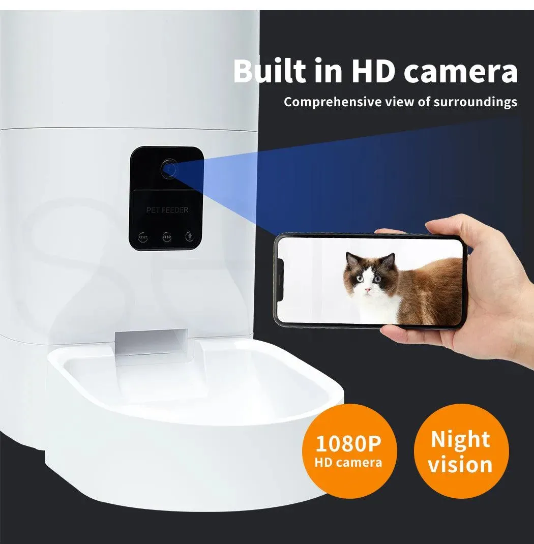 Pawz Pet Smart Feeder with Camera 9L