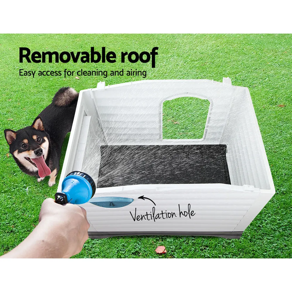 Pet Kennel Weatherproof, Blue