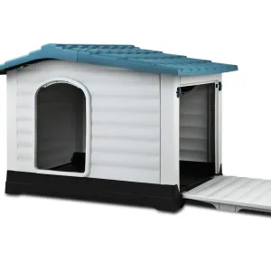 Pet Kennel Weatherproof, Blue
