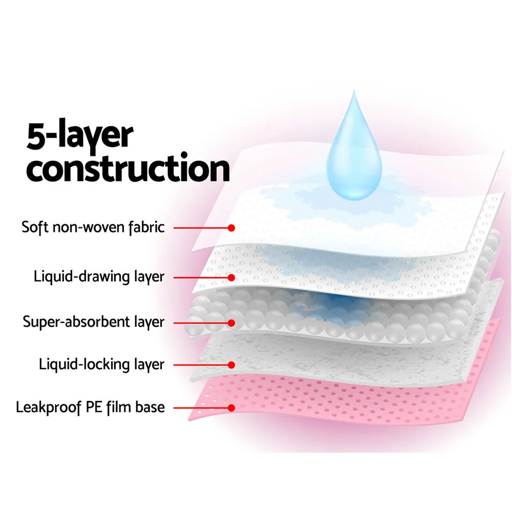 Pet Training Pads 200 Puppy Dog Cat Toilet Indoor 60x60cm Super Absorbent