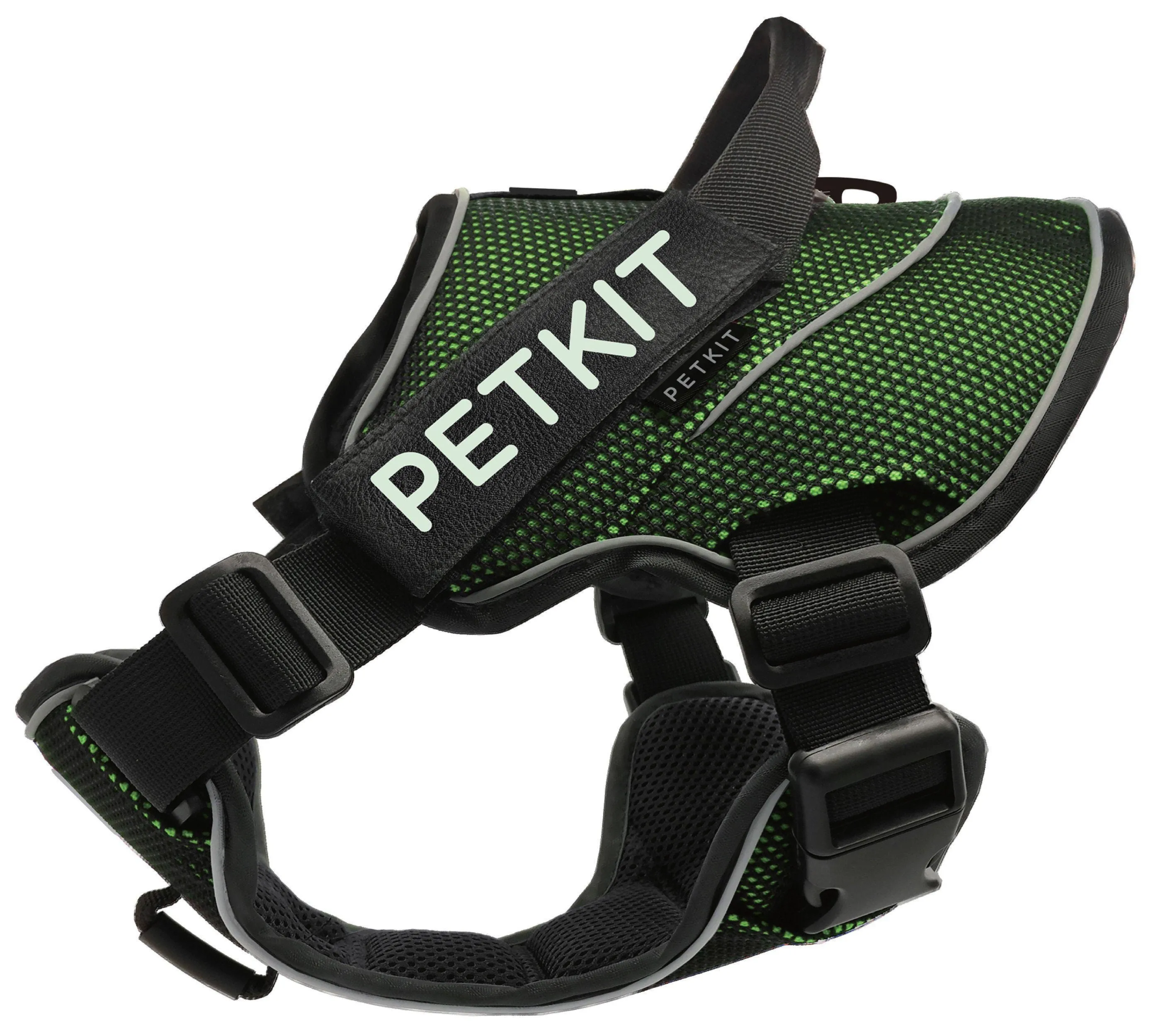 PETKIT ® 'AIR' Quad-Connecting Cushioned Chest Compression and Reflective Breathable Premium Safety Mesh Pet Dog Harness