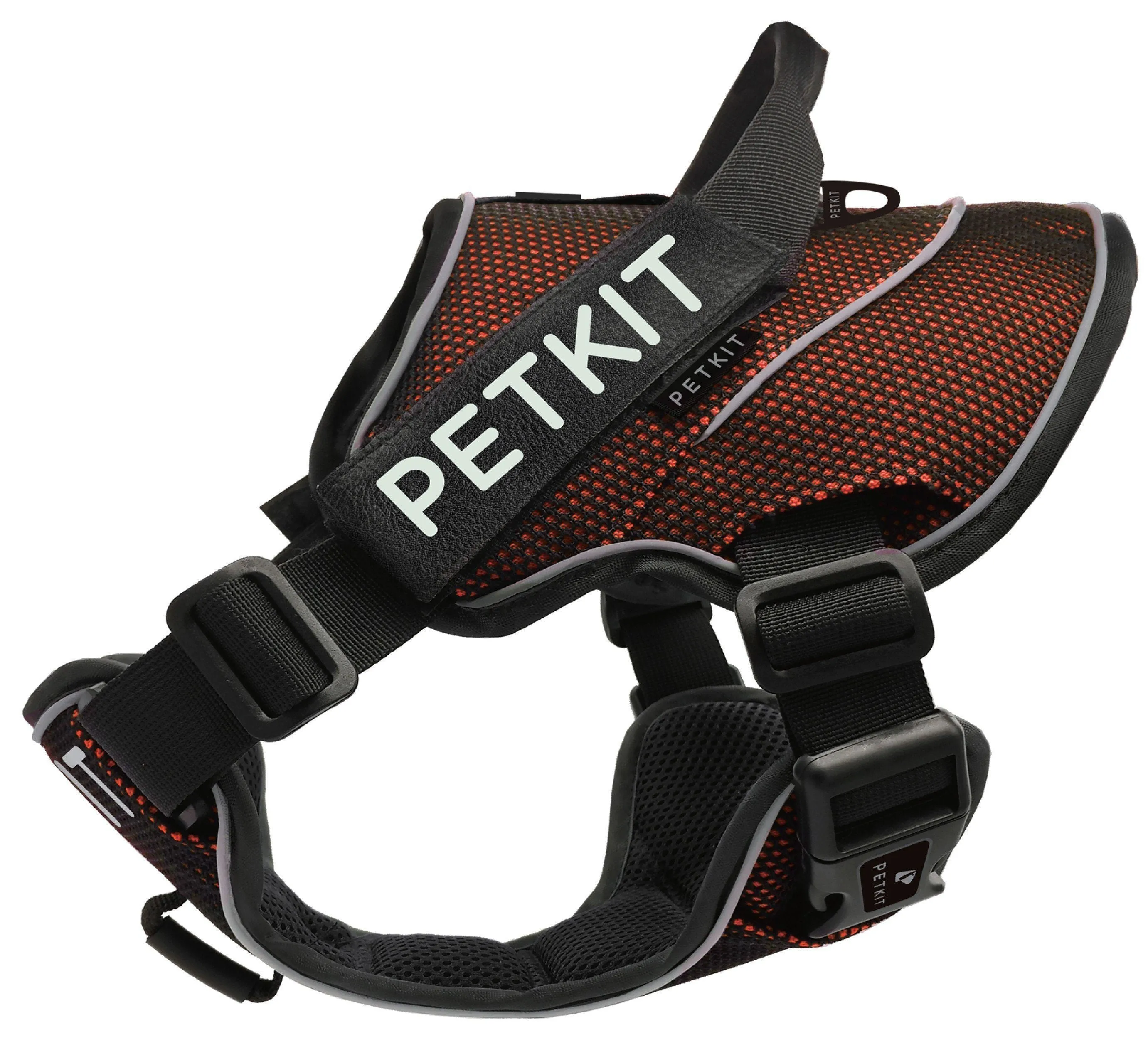 PETKIT ® 'AIR' Quad-Connecting Cushioned Chest Compression and Reflective Breathable Premium Safety Mesh Pet Dog Harness