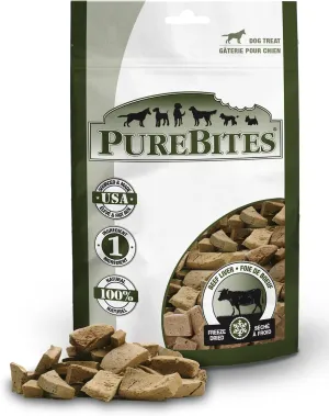 PureBites Beef Liver for Dogs, 8.8oz / 250g - Value Size