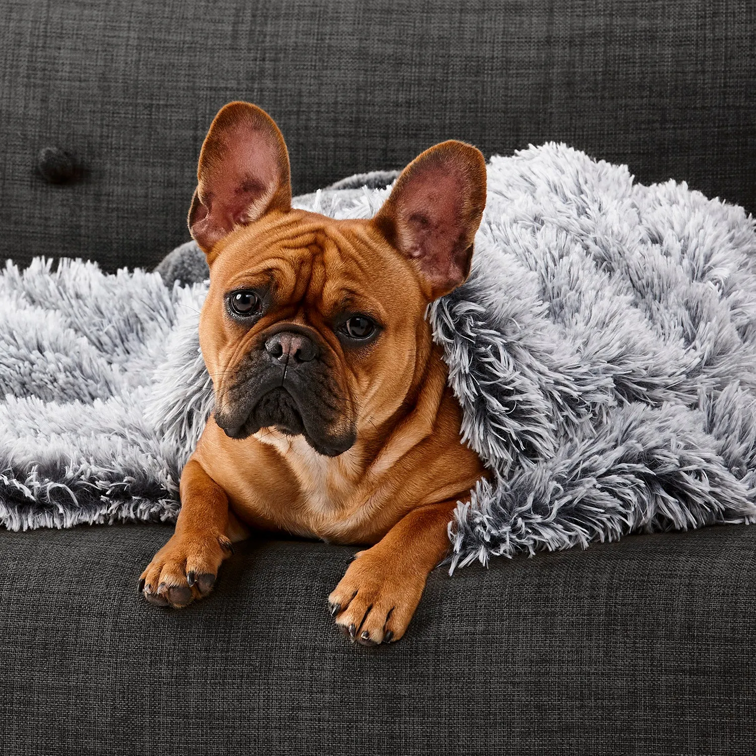 Snooza Calming Cuddler Blanket Silver Fox
