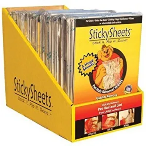 Sticky Sheets - Pet Hair Removal Sheets