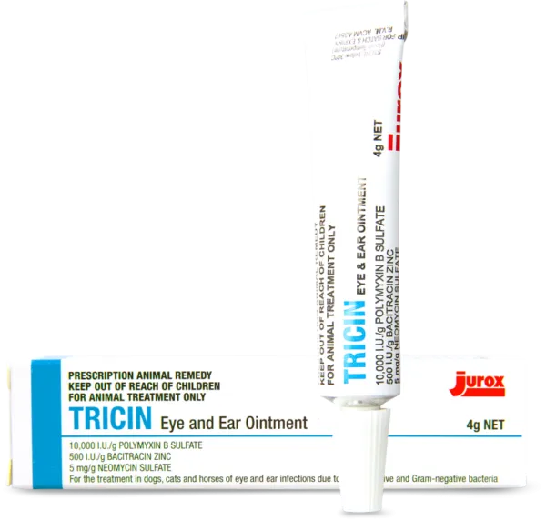 Tricin Ear & Eye Ointment (4g Tube) Prescription Required