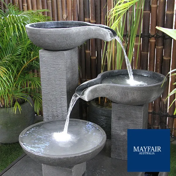 Trio Bowl Water Fountain