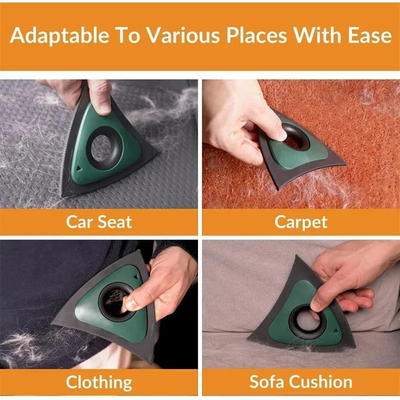 Versatile Pet Hair Remover Tool for Home and Auto