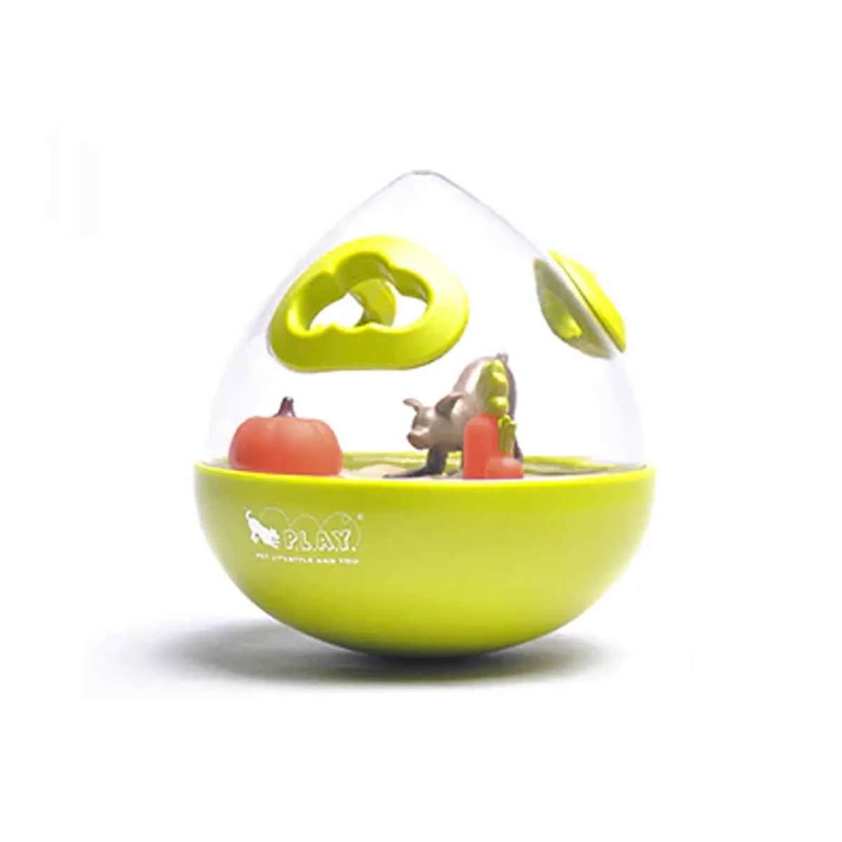 Wobble Ball Enrichment Dog Toy