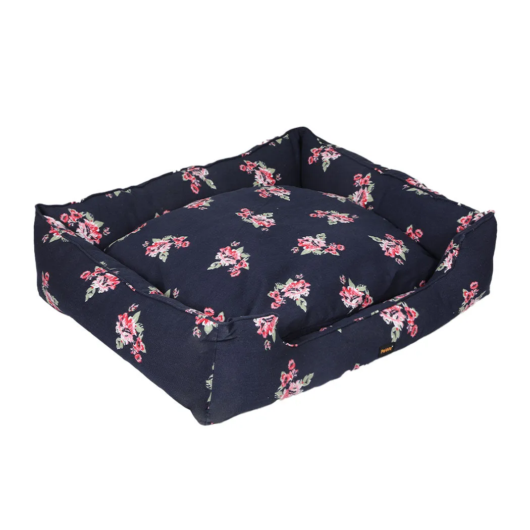 XLarge Dog Beds Calming Pet Bedding - Navy