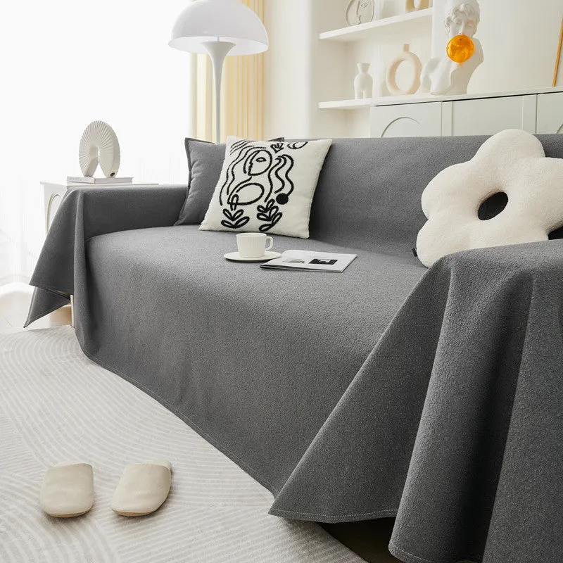 Yara Velvet Anti-Slip Waterproof Pet Friendly Sofa Cover