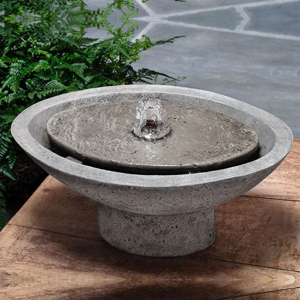 Zen Oval Fountain Campania International