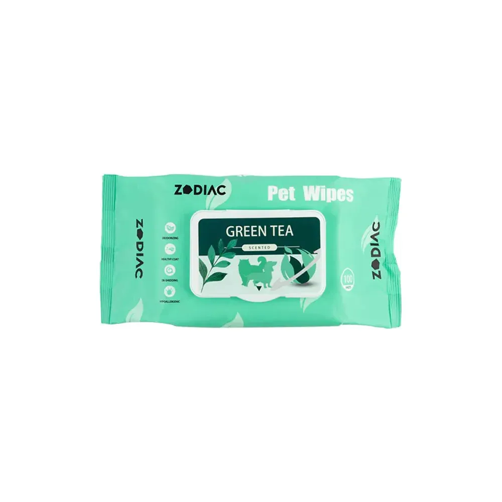 ZODIAC Pet Wipes 100 Pcs/Bag